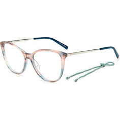 Missoni MMI0016 DB1 Γυναικείος Σκελετός Γυαλιών Οράσεως Κοκάλινος Μεταλλικός Ασημί Ροζ