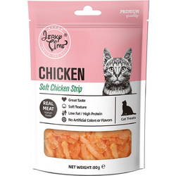 Jerky Time Soft Chicken Strips 80gr