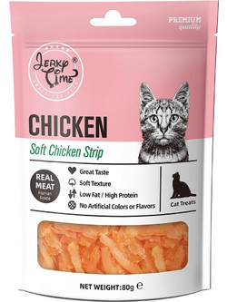 Jerky Time Soft Chicken Strips 80gr