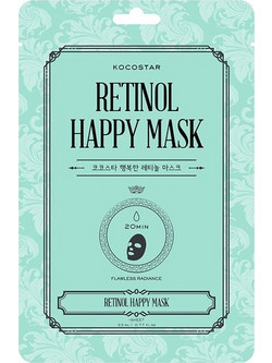 Kocostar Retinol Happy Sheet Μάσκα Προσώπου για Αντιγήρανση με Ρετινόλη 1τμχ