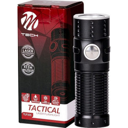 M-tech TLF101MT Επαναφορτιζόμενος Φακός Led Αδιάβροχος IP65 490lm