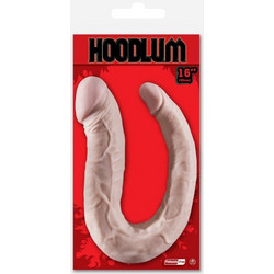 NMC Hoodlum U-Shaped Διπλό Dildo 40.6cm Flesh