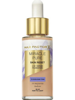 Max Factor Miracle Pure Serum 40 Fair to Light Liquid Make Up 30ml