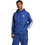 Adidas Essentials 3-Stripes Αθλητικό Ανδρικό Μπουφάν Χειμωνιάτικο Softshell Αντιανεμικό Royal Blue JE6327
