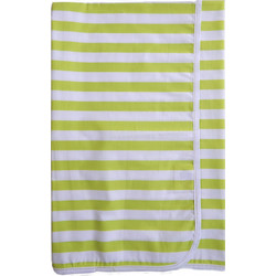 Baby Oliver Des 177 Πάνα Αγκαλιάς Χασέ Λευκή Lime 80x80cm