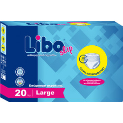 Libo Slip Extra Large Πάνες Βρακάκι Ακράτειας 20τμχ