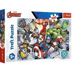 Παιδικό Puzzle Trefl Marvel Famous Avengers 100 Κομμάτια