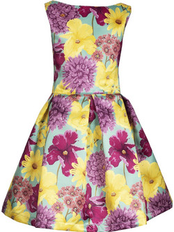 M&B Παιδικό Φόρεμα Floral Πολύχρωμο 2472