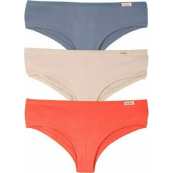 John Frank Βαμβακερά Γυναικεία Μποξεράκια 3Pack WJF3NA-H08