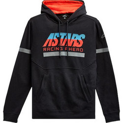 Alpinestars Ανδρικό Φούτερ με Κουκούλα & Τσέπες Μαύρο 30506446