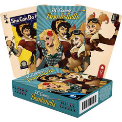 Aquarius Dc Comics Bombshells Τράπουλα Πλαστικοποιημένη Πετρόλ 840391104686
