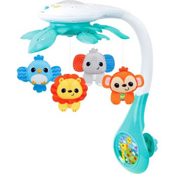 Winfun Μελωδικό Περιστρεφόμενο Προτζέκτορας Jungle Pals 240101