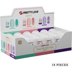 Pretty Love Cupid Χ Male s 18τμχ Pocket Sleeve Αυνανιστήρι