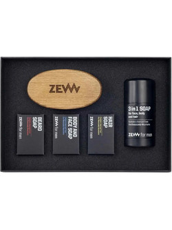 Zew Bearded Σετ Περιποίησης για Γένια 5τμχ