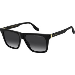 Marc Jacobs MARC847/S 807/9O Ανδρικά Γυαλιά Ηλίου Τετράγωνα Κοκάλινα Μαύρα με Μαύρο Degradee Φακό