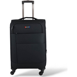 Rain RB2007-24 Βαλίτσα Μεσαία 65x40x25cm με 4 Ρόδες Μαύρη
