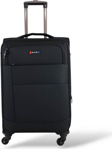 Rain RB2007-24 Βαλίτσα Μεσαία 65x40x25cm με 4 Ρόδες Μαύρη