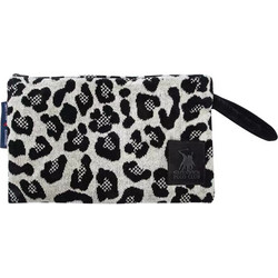 Greenwich Polo Club Animal Print 95 Γυναικείο Νεσεσέρ Παραλίας 30x22cm Μπεζ