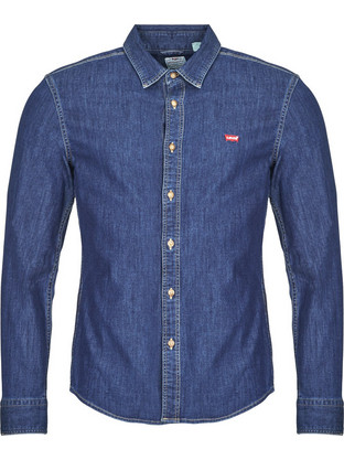 Levi's Ανδρικό Πουκάμισο Τζιν Μακρυμάνικο Slim Fit Μπλε 86625-0052