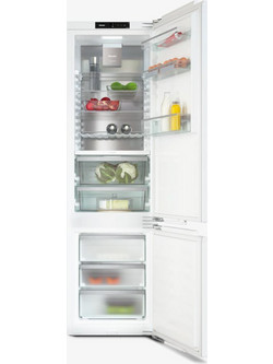 Miele KFN7844C Εντοιχιζόμενος Ψυγειοκαταψύκτης No Frost Λευκός