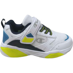 Champion Παιδικά Sneakers με Φωτάκια Λευκά Μπλε Κίτρινα S32778-WW008