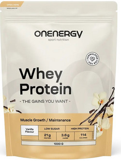 OnEnergy Whey Vanilla Πρωτεΐνη Ορού Γάλακτος 1kg