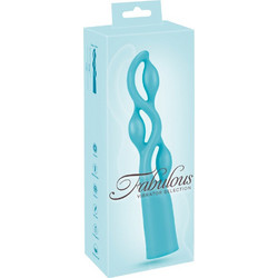 You2Toys Fabulous Vibrator Κλειτοριδικός Δονητής 25cm Μπλε