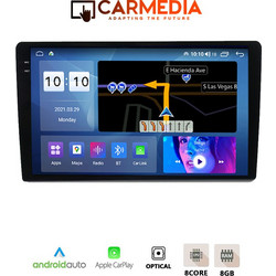 Carmedia CMDU41036-4 Citroen C4 / DS4 2018+ Ηχοσύστημα Αυτοκινήτου με Οθόνη Αφής Bluetooth & GPS