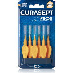 Curasept Proxi P08 Μεσοδόντια Βουρτσάκια 0.8mm Πορτοκαλί 6τμχ