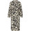 Funky Buddha Midi Καθημερινό Φόρεμα Σεμιζιέ Μεταξωτό Μαύρο FBL011-115-13