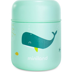 Miniland Βρεφικό Θερμός Φαγητού Ανοξείδωτο Ocean Whale 280ml