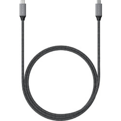 Satechi ST-U4C80M Braided USB-C to USB-C 100W 0.8m Black