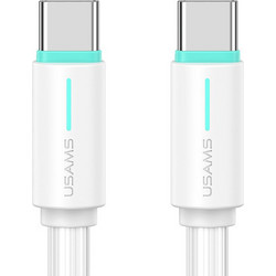 Usams US-SJ734 USB-C to USB-C 60W 1m White SJ734USB02
