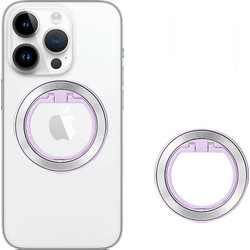 Techsuit MPR2 5949419150645 Ring Κινητού Ασημί Ροζ
