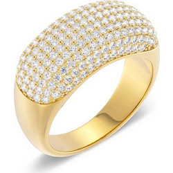 Edblad Luxe Γυναικείο Δαχτυλίδι Σειρέ Μισόβερο από Ατσάλι Xρυσό 125344