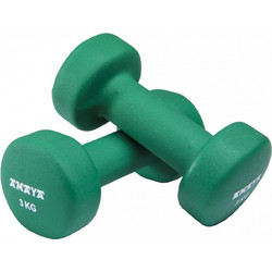 Amaya 61004300 Σετ Βαράκια Στρογγυλά Neoprene 2x3kg