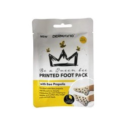 Derma V10 Be a Queen Bee Ενυδατική Μάσκα Ποδιών