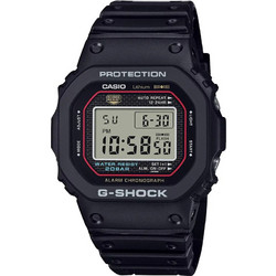 Casio G-Shock Ψηφιακό Ανδρικό Ρολόι Χρονογράφος με Μαύρο Καουτσούκ Λουράκι DW-5000R-1AER