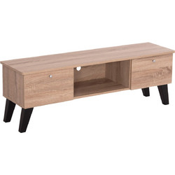 HomeMarkt Έπιπλο Τηλεόρασης Ξύλινο Sonama Μ120xΠ34xΥ41cm Iren HM2481.01