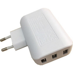 Bulle Φορτιστής χωρίς Καλώδιο με 3 Θύρες USB-A 17W