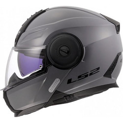 LS2 FF902 Scope II Gloss Nardo Grey Κράνος Μηχανής Flip-Up 1750gr