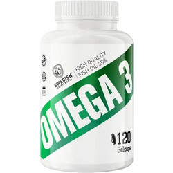 Swedish Supplements Omega 3 Ιχθυέλαιο 1000mg 120 Κάψουλες