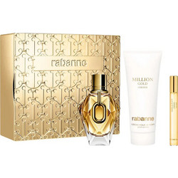 Paco Rabanne Million Gold For Her Eau de Parfum 90ml + 10ml + Body Lotion 100ml