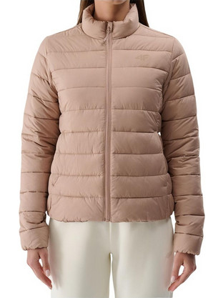 4F Γυναικείο Μπουφάν Puffer Κοντό Μπεζ 4FWSS25TDJAF533-83S