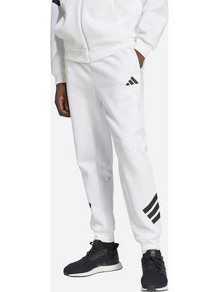 Adidas Future Icons 3-Stripes Ανδρικό Παντελόνι Φόρμας Λευκό JX5250