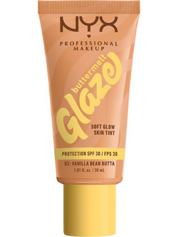 Nyx Buttermelt Glaze 02 Vanilla Bean Butta Liquid Make Up SPF30 30ml