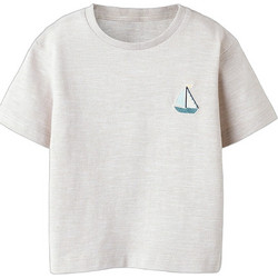 Name It Παιδικό T-Shirt Κοντομάνικο Εκρού 13238143