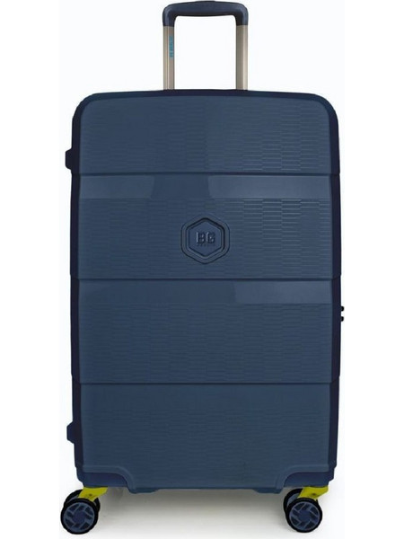 BG Berlin BG003/76/26 Βαλίτσα Μεσαία 69.5x44x29cm με 4 Ρόδες Navy Μπλε