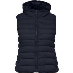 Only Carmakoma Αμάνικο Γυναικείο Μπουφάν Puffer Μακρύ Navy Μπλε 15305695
