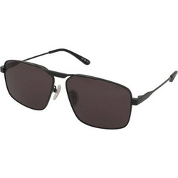 Balenciaga BB0418SK 001 Ανδρικά Γυαλιά Ηλίου Aviator Μεταλλικά Μαύρα με Μαύρο Φακό